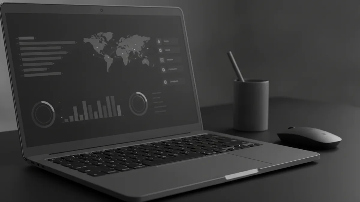 Professional setup for monitoring payment status and reporting