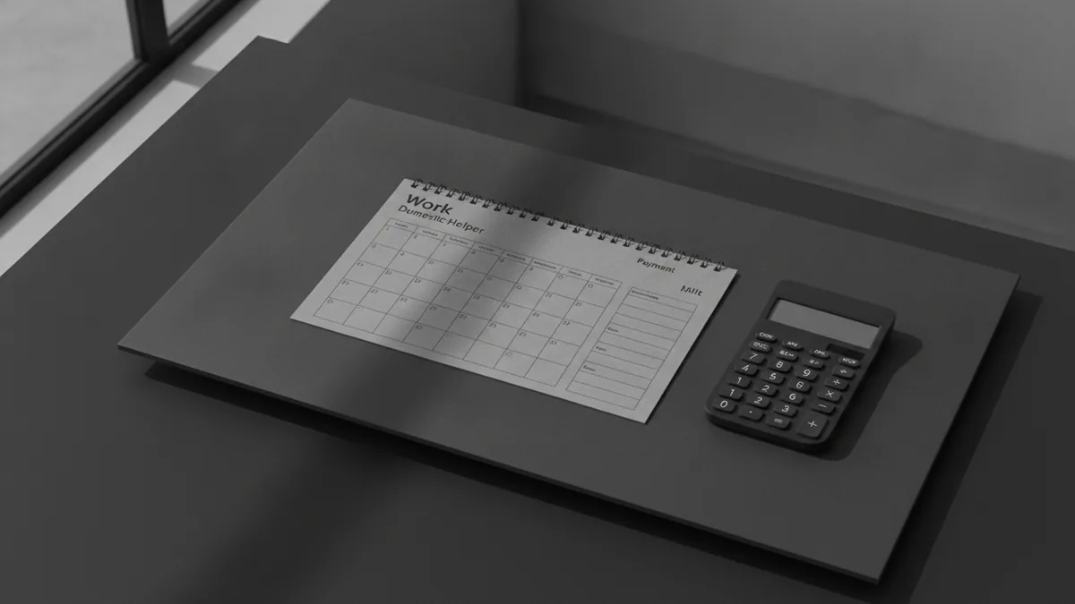 Wage records and calculation tools used to track long service entitlement.