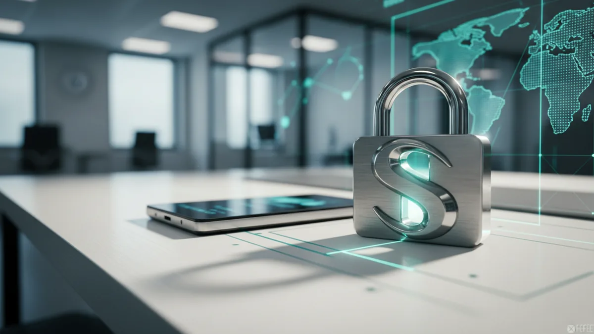 Lock emblem symbolizing ecommerce payment security controls for transactions.