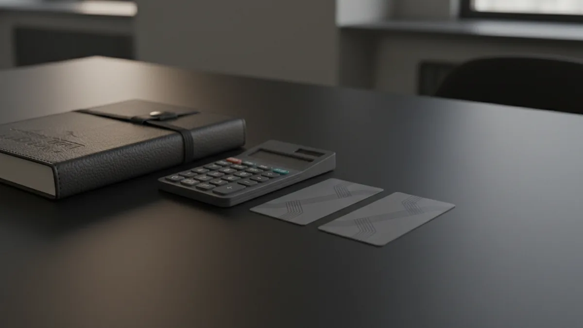 Desk scene representing EFT umbrella concept and ACH as a specific payment rail.