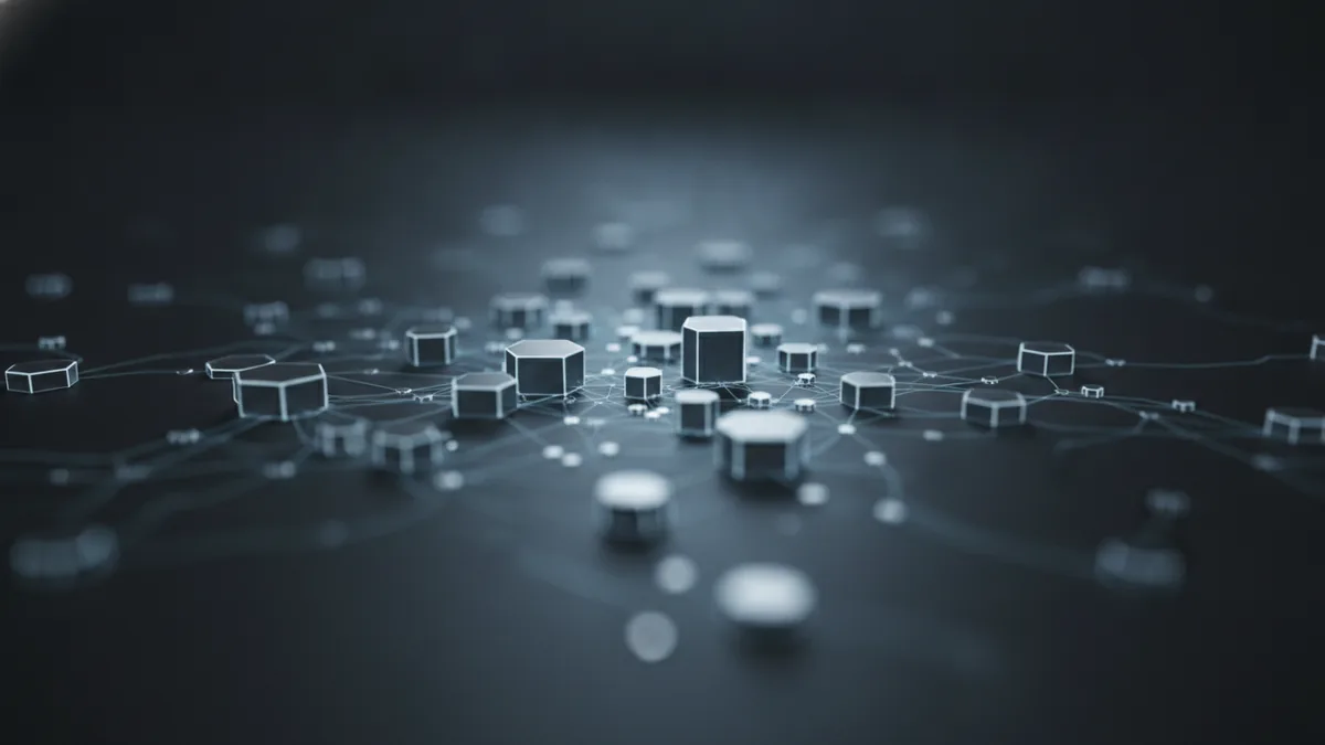 How blockchain payments work Abstract blockchain network concept showing how cryptocurrency payments move