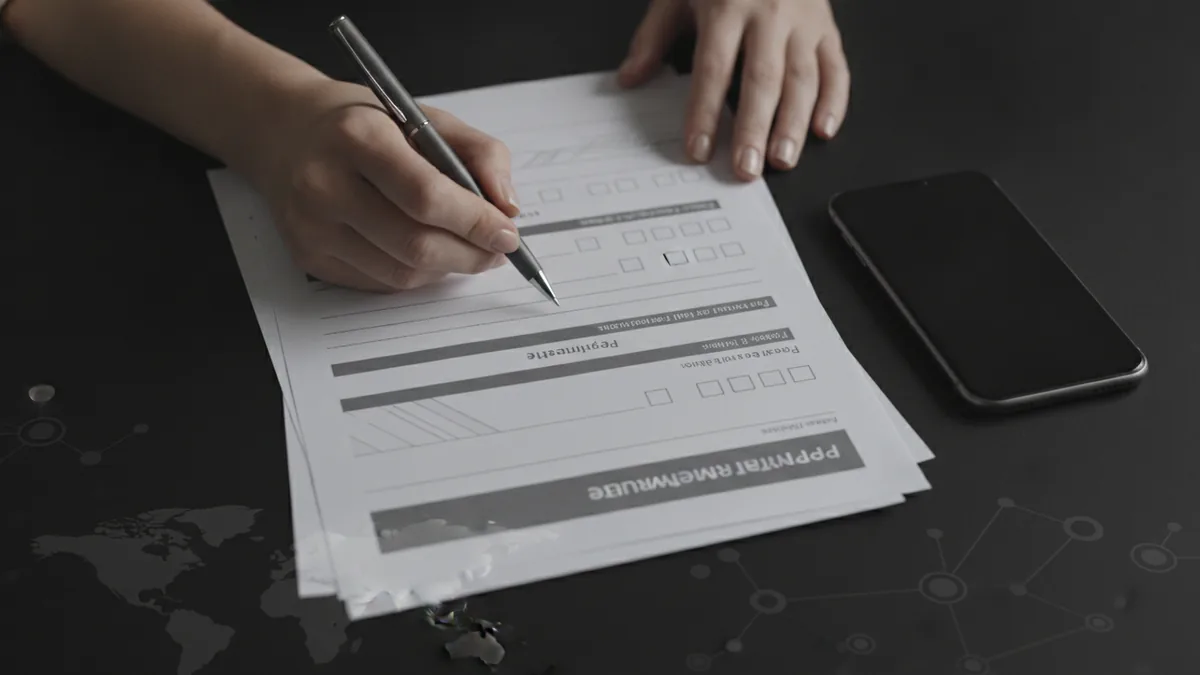Careful review process before sending an ACH transfer
