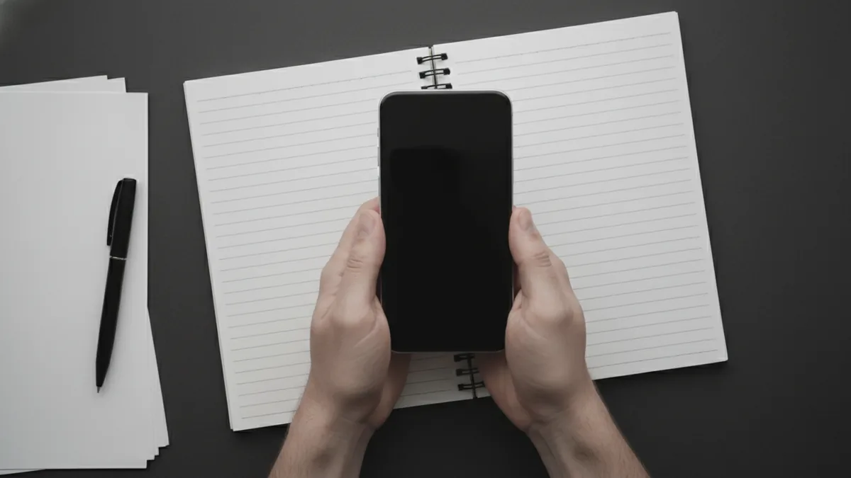 Taking notes for a refund request letter and tracking key details