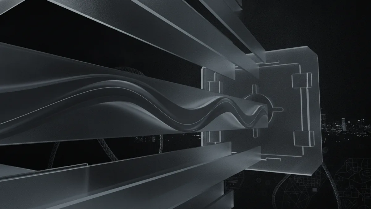 Secure online payment moving from checkout through bank approval and settlement